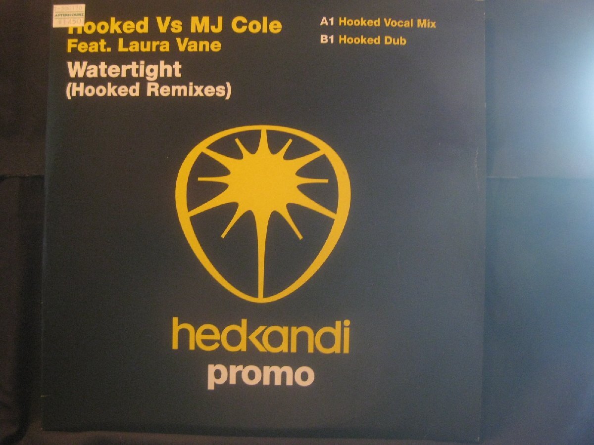 Hooked vs. MJ Cole Feat Laura Vane / Watertight (Hooked Remixes) ◆LP10803NO GJ◆12インチ拍卖