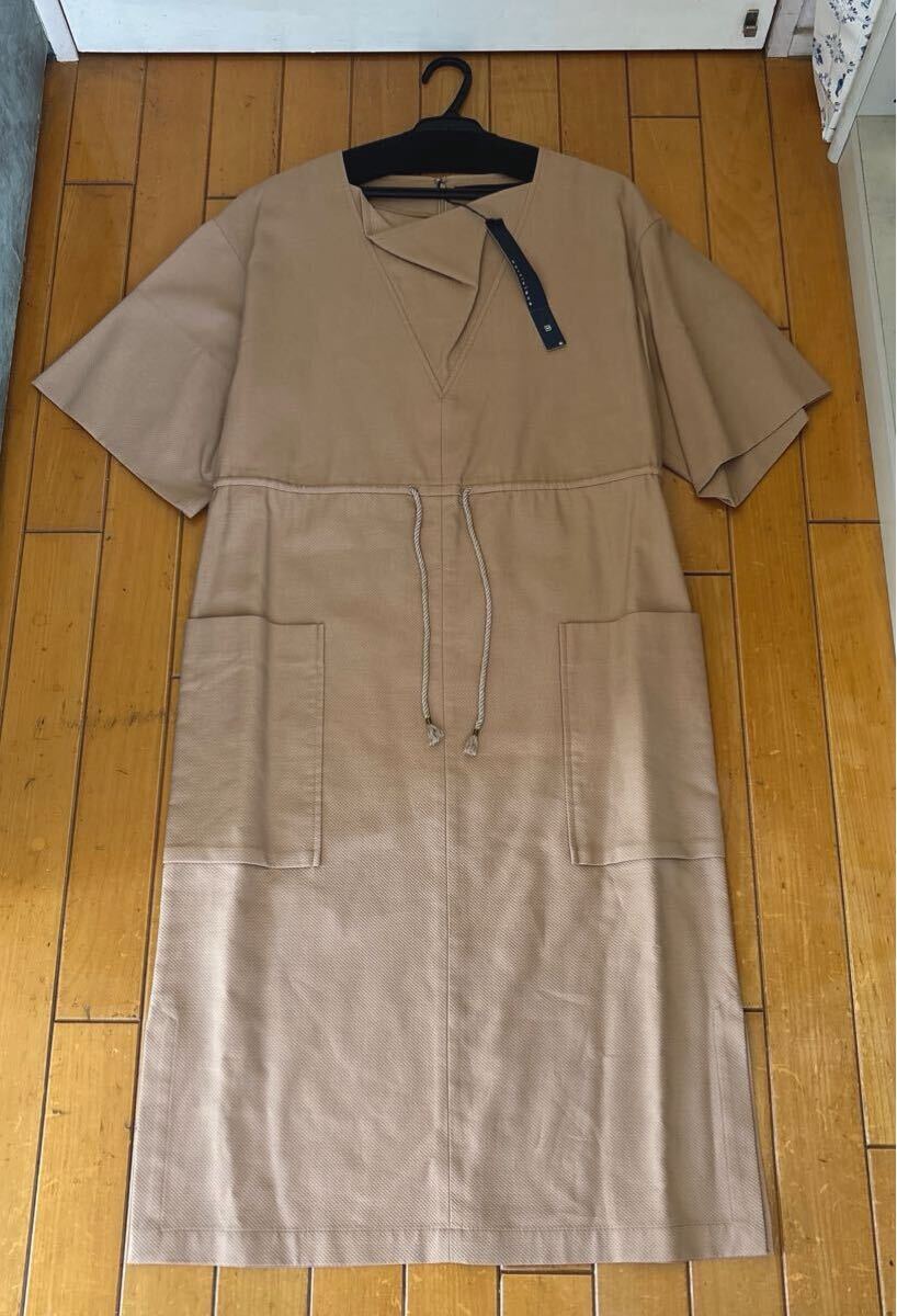 新品 ワンピース マルティニック コットンベージュ フリーサイズ拍卖