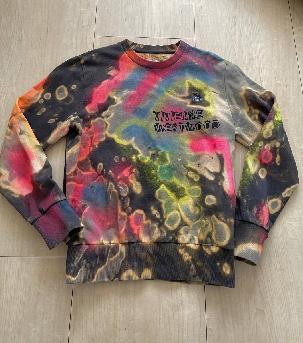 Vivienne Westwood スウェット トレーナー カスタマイズ ポールマクニール スプレー ペイントパンク ヴィヴィアンウエストウッド 拍卖