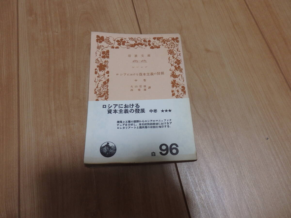 【岩波文庫】レーニン「ロシアにおける資本主義の発展」(中巻)拍卖