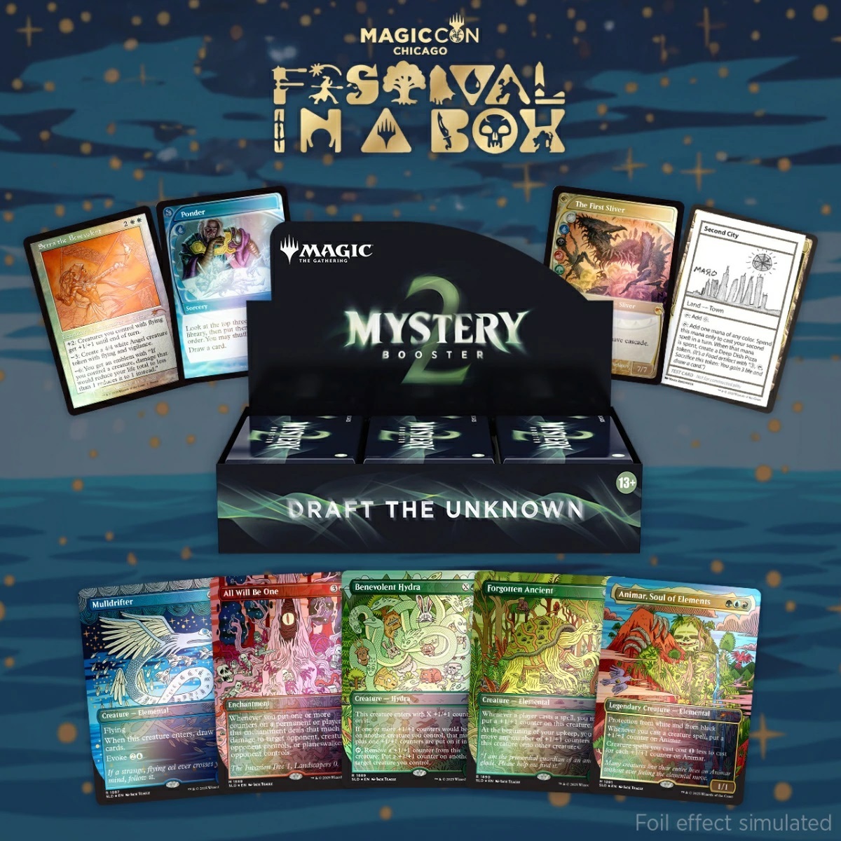 【新品】【即納】マジック:ザ・ギャザリング Festival in a Box: Chicago 2025 Magic The Gathering MTG ウィザーズ・オブ・ザ・コースト拍卖