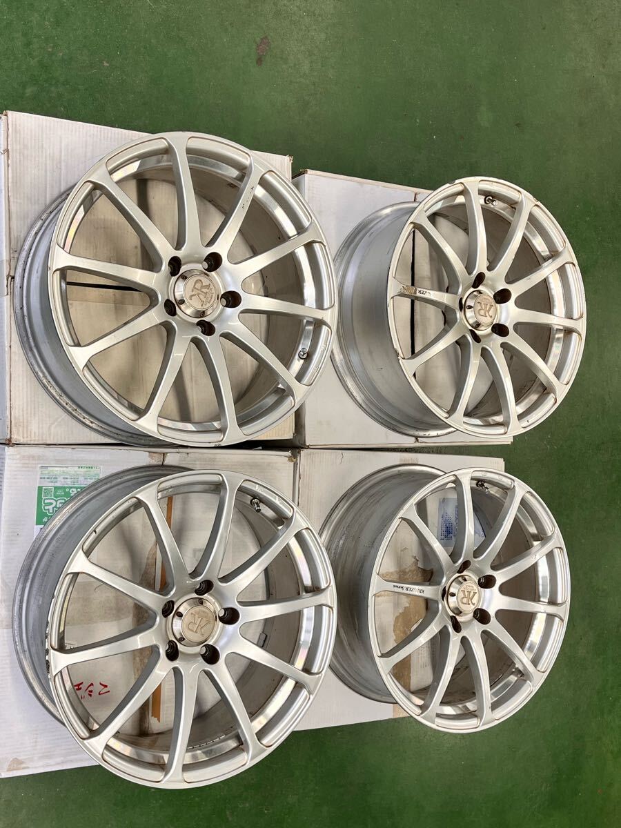 YOKOHAMA ヨコハマ KREUZER SeriesX/クロイッツァーシリーズ 18x7.5J+45 PCD114.3☆4本 関東関西送料6120円拍卖