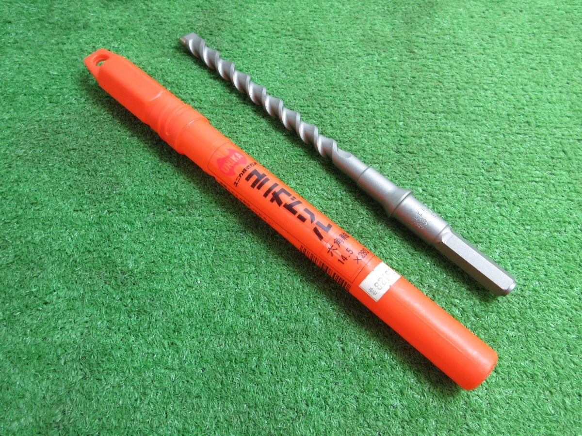 未使用品【 unika / ユニカ 】 HEX14.5×280 SB145×280 六角軸ビット コンクリートドリル 14.5mm拍卖