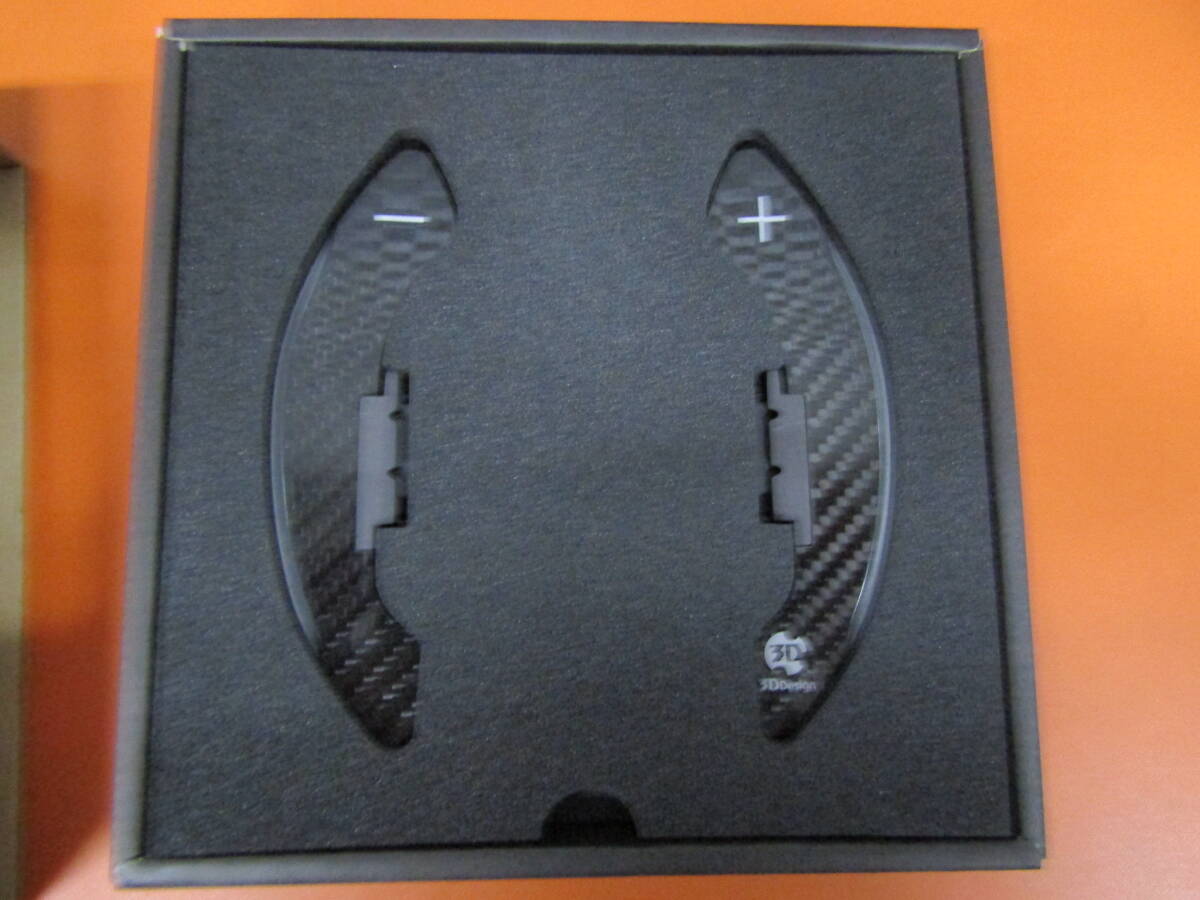 ☆送料無料☆新品未使用☆おしゃれカスタム☆3Dデザイン パドルシフター 6101-00332 ドライカーボン/クリア塗装 3D Design パドルシフト拍卖