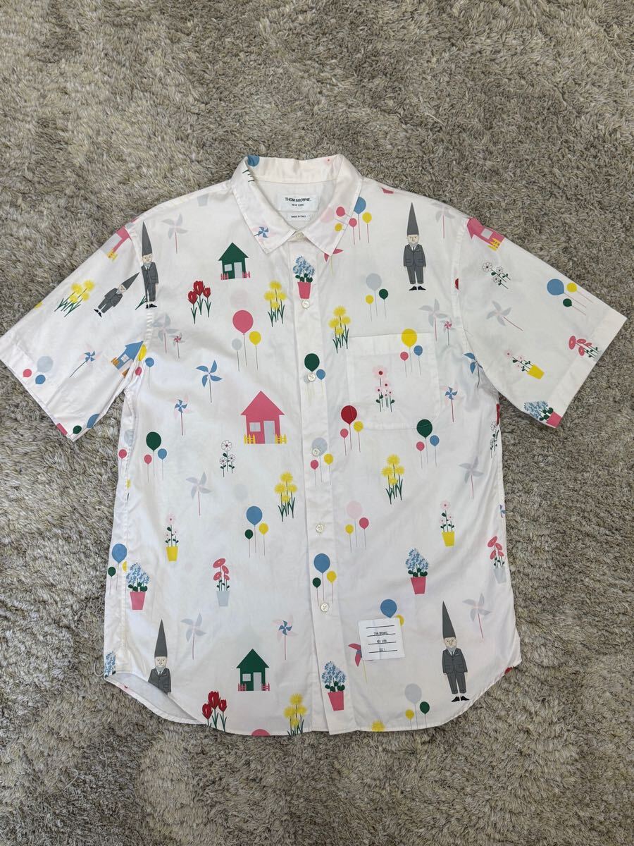 Thom Browne GNOME PRINT SHIRT 1 半袖シャツ 総柄拍卖