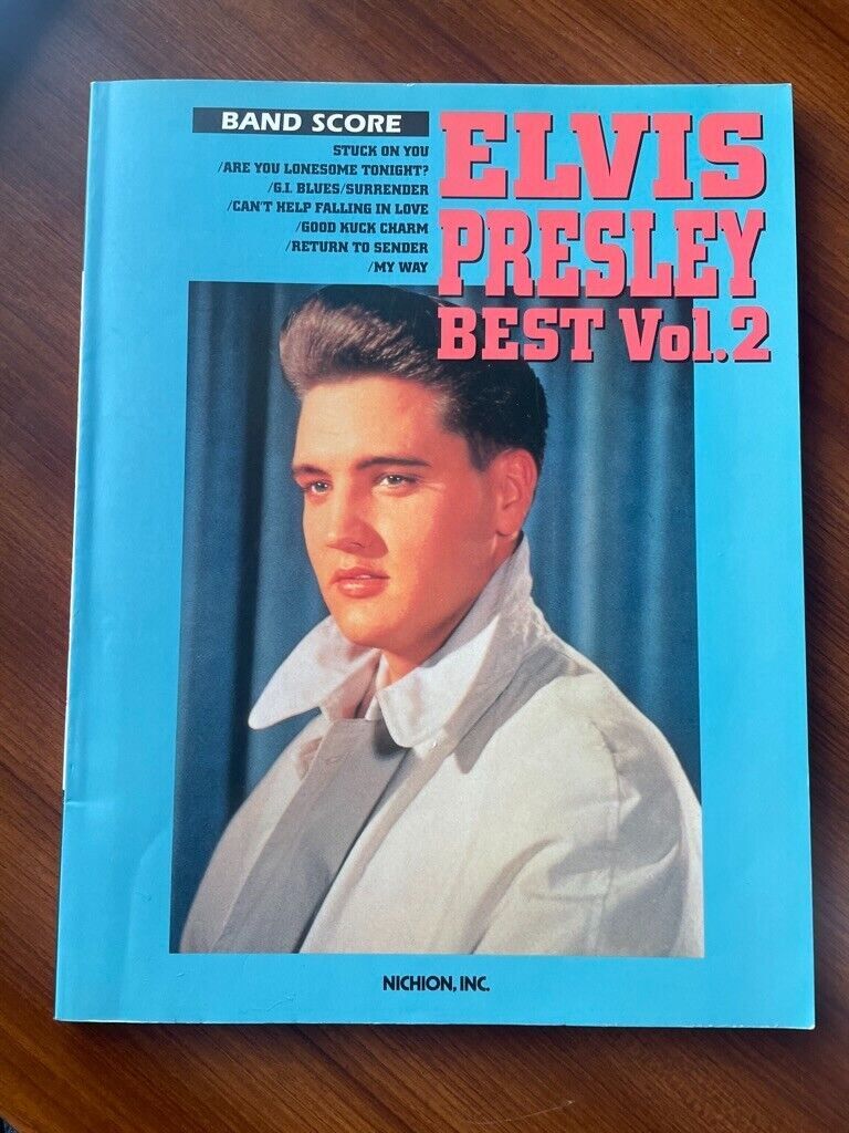 ★ エルビスプレスリー ELVIS PRESLEY バンドスコア 楽譜 50年代 オールディーズ エルヴィスプレスリー拍卖