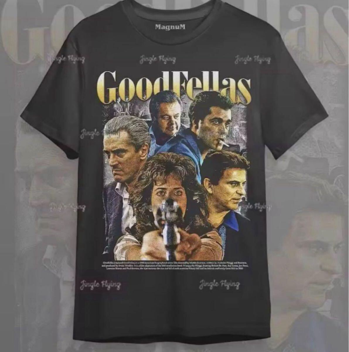 新品 GoodFellas グッドフェローズ Tシャツ ブラック拍卖