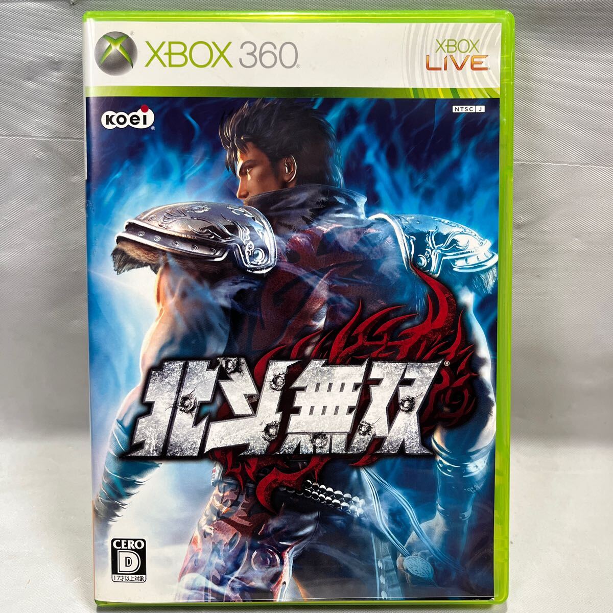 XBOX360/北斗無双 取説有り 中古品拍卖