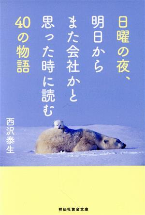 日曜の夜、明日からまた会社かと思った時によむ40の物語 祥伝社黄金文庫/西沢泰生(著者)拍卖