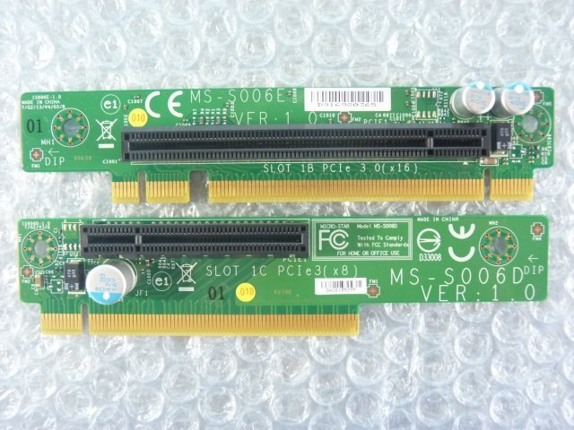 1RMC // HITACHI HA8000/RS210-h HM2 の ライザーカード / MS-S006D MS-S006E // HITACHI HA8000/RS210-h HM2 取外 //在庫3拍卖