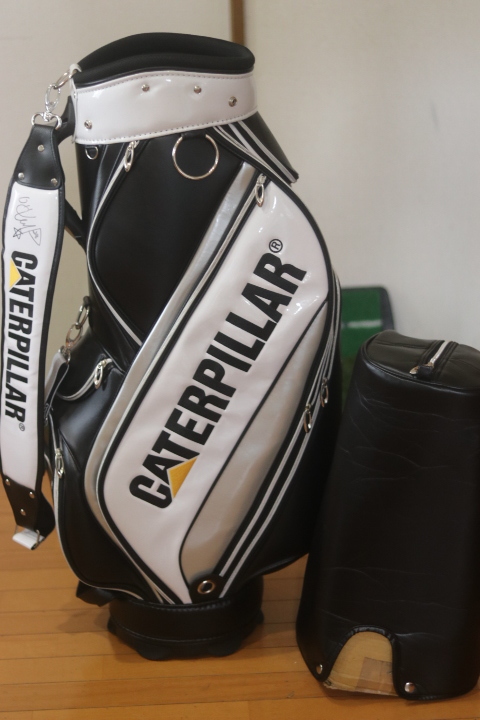 【全国送料無料】【非売品】キャットレディース ツアートーナメント  キャットキャタピラー キャディバッグ 箱根 9.5インチ拍卖