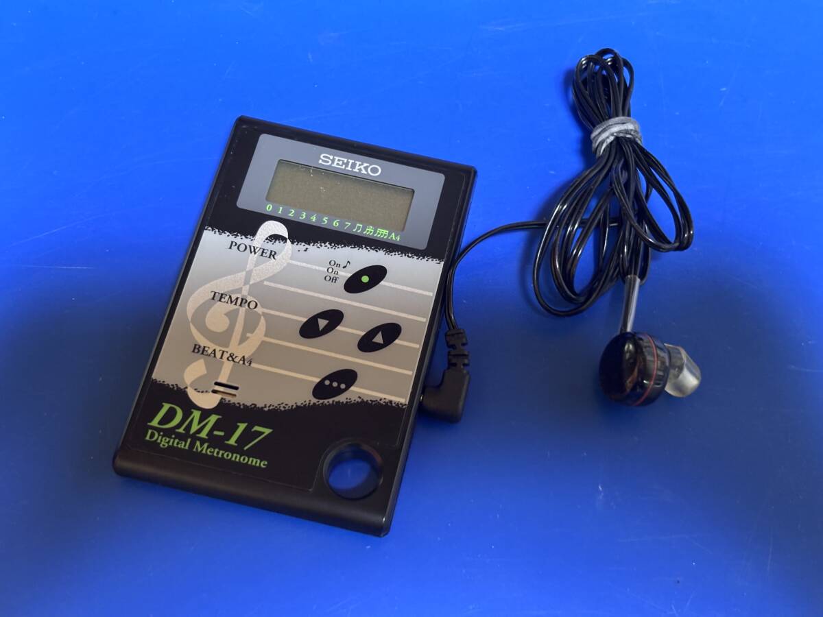 d3817◆SEIKO セイコー DM-17 デジタルメトロノーム拍卖