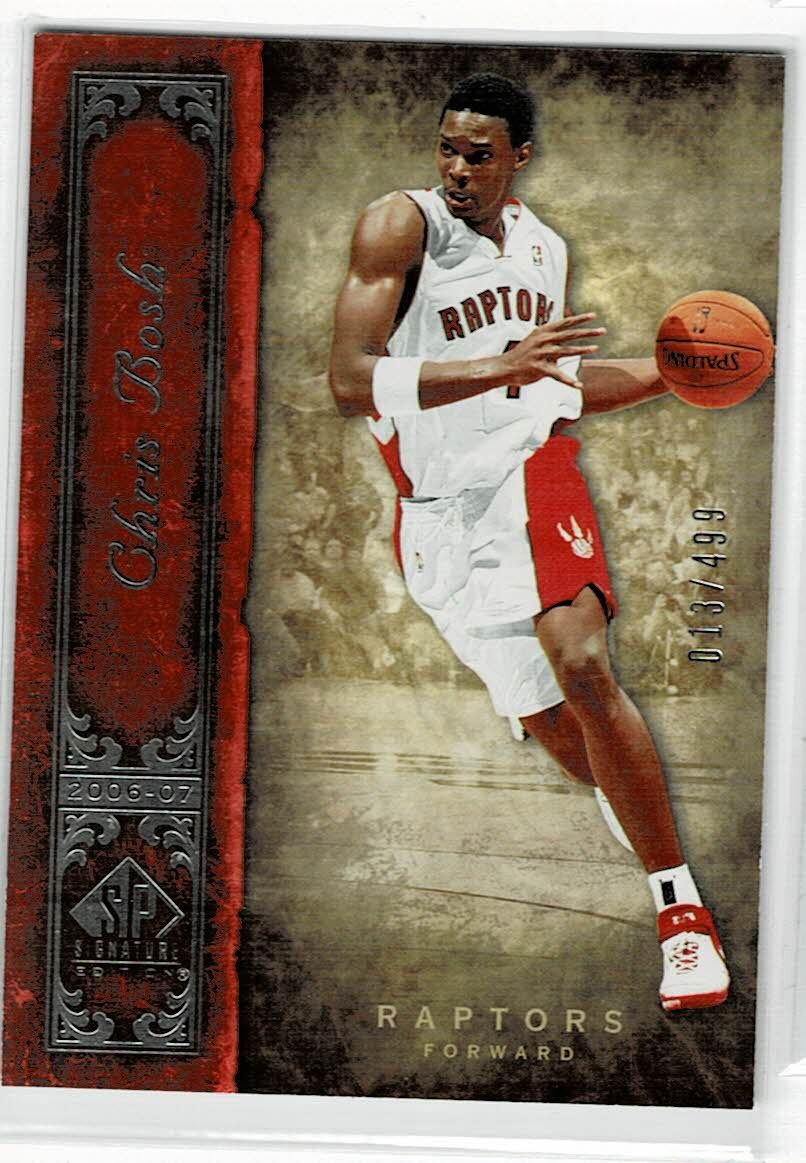2006-07 UD SP Signature Chris Bosh /499拍卖