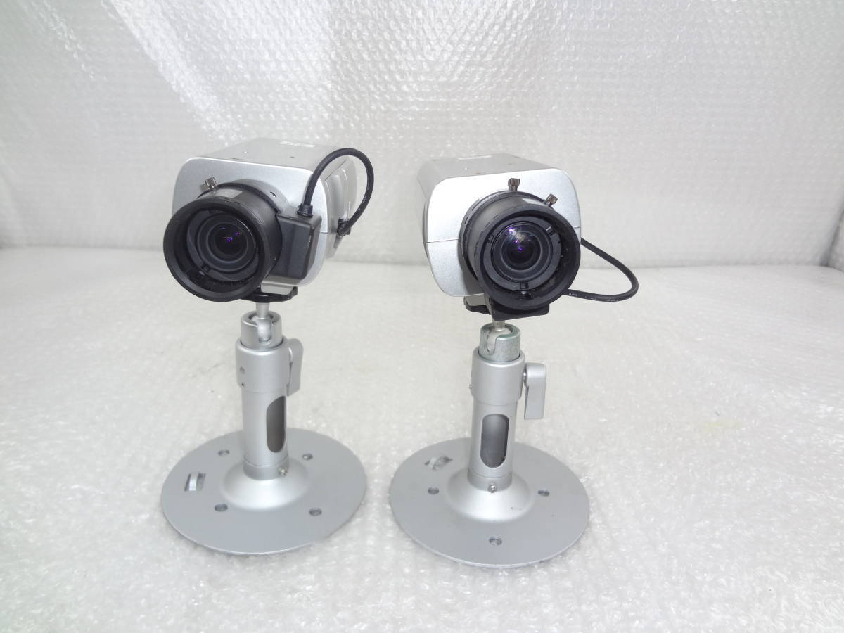 期間限定特価! *Panasonic ネットワークカメラ DG-SP305KTS スタンド付き 2台セット 中古品拍卖