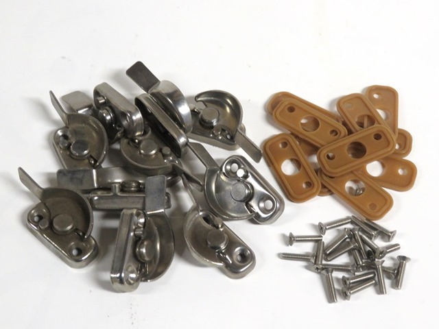 10個組 サッシ用クレセント錠 未使用品 送料230円拍卖