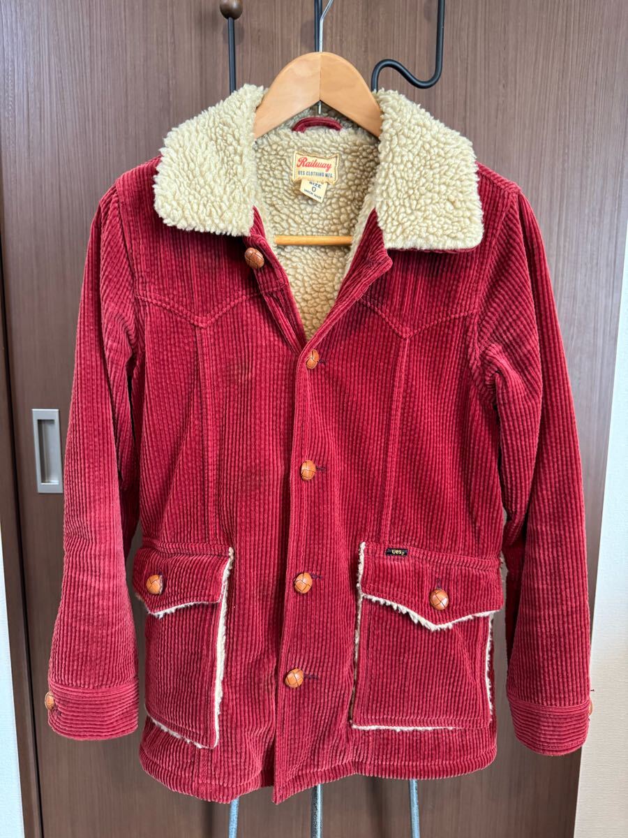 UES コーデュロイジャケット M レッド ウエス ストームライダー拍卖