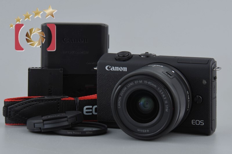【中古】Canon キヤノン EOS M200 EF-M 15-45 IS STM レンズキット拍卖