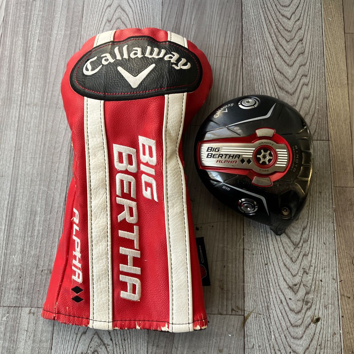 ☆☆ 送料無料 ☆☆ Callaway キャロウェイ BIG BERTHA ALPHA ビッグバーサ アルファ 815 1W ドライバー ヘッドのみ 単品拍卖