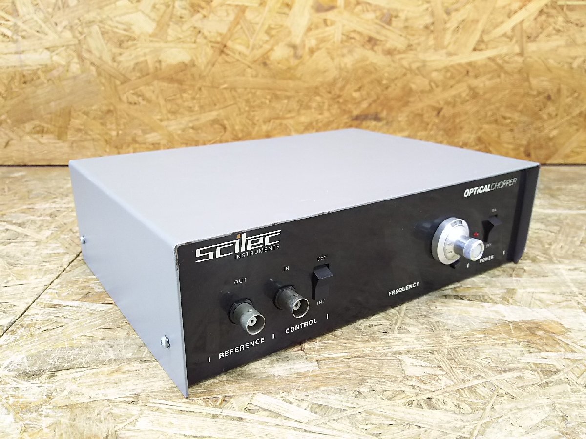 ◎【通電のみ確認】Scitec INSTRUMENTS OPTICAL CHOPPER 300C/オプティカル チョッパー コントロールユニットのみ ジャンク◎Z-2535拍卖