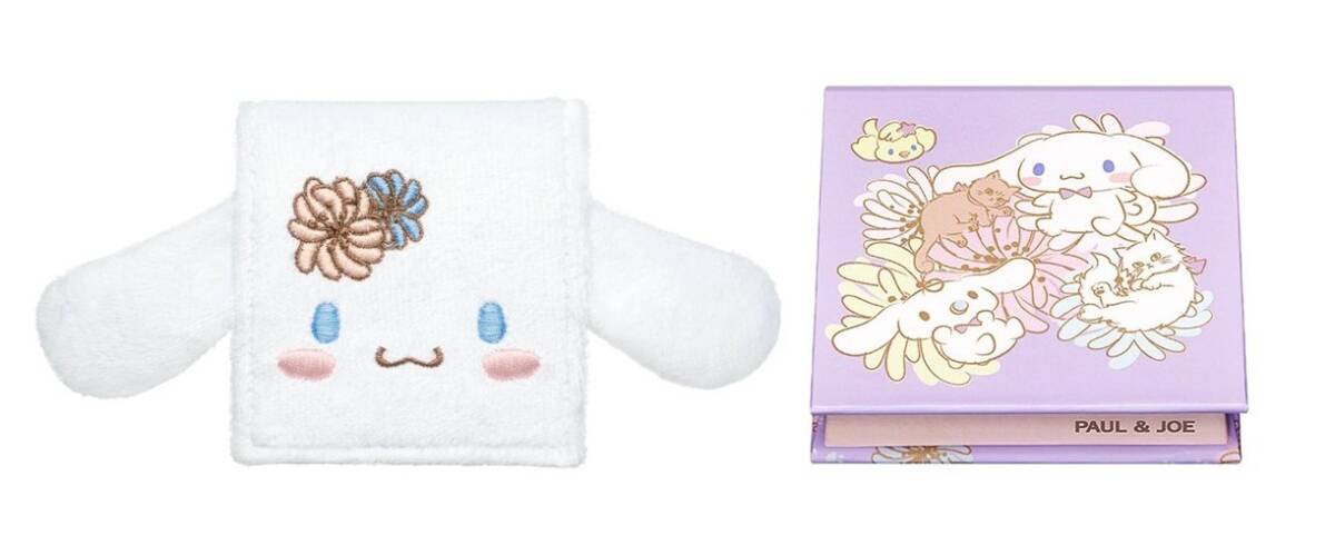 新品★PAUL&JOE ポール&ジョー ファーリー コンパクト C ×2個セット / シナモン シナモロール 限定品拍卖