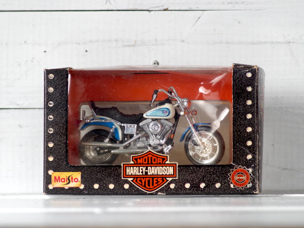 M12408【Maisto】HARLEY-DAVIDSON 1/18スケール 92 FXDB DAYTONA 50TH ANNIVERSARY ハーレーダビッドソンMay Tat Toy マイスト 60サイズ拍卖
