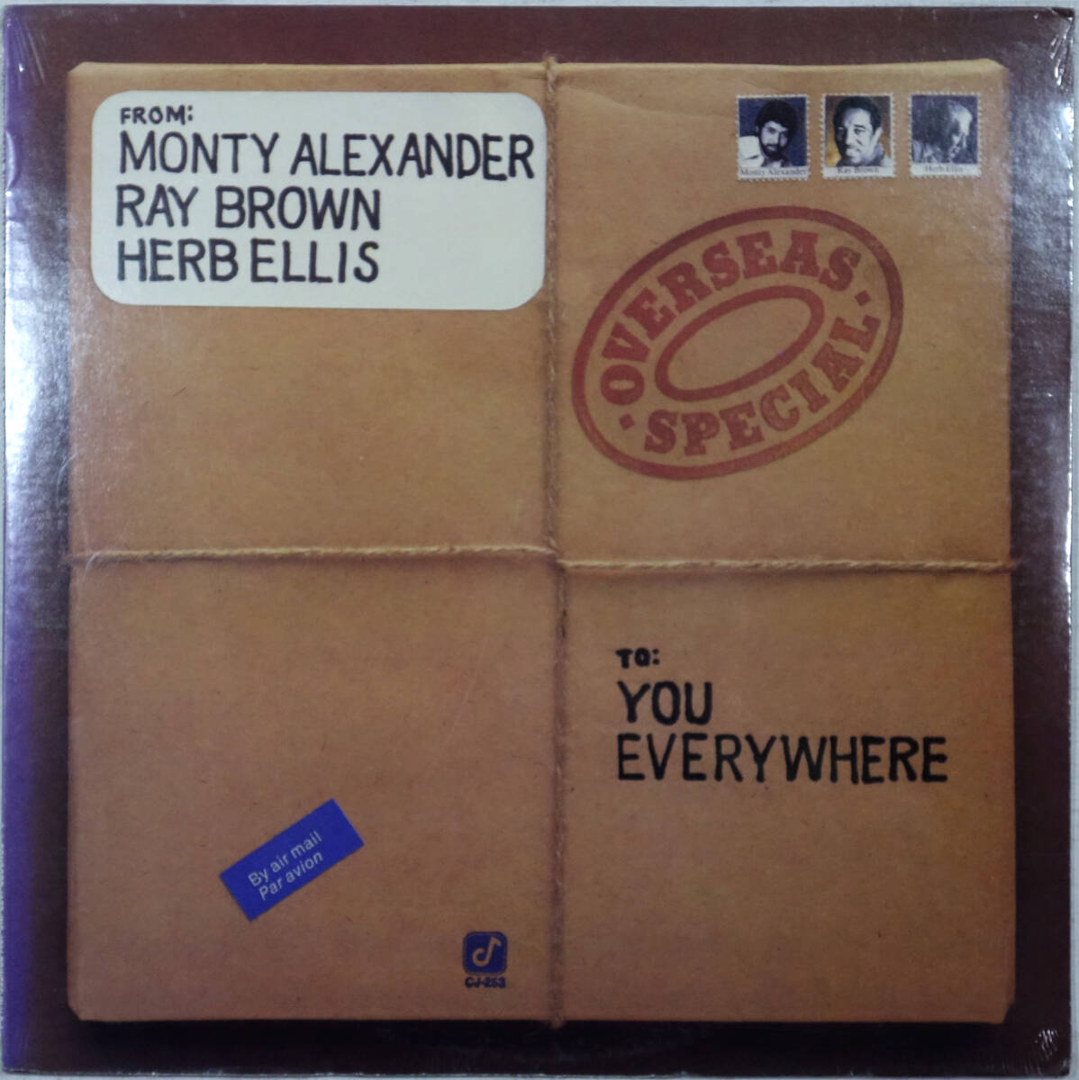 ◆MONTY ALEXANDER/RAY BROWN/HERB ELLES / OVERSEAS SPECIAL (US LP/Sealed) -Concord Jazz拍卖