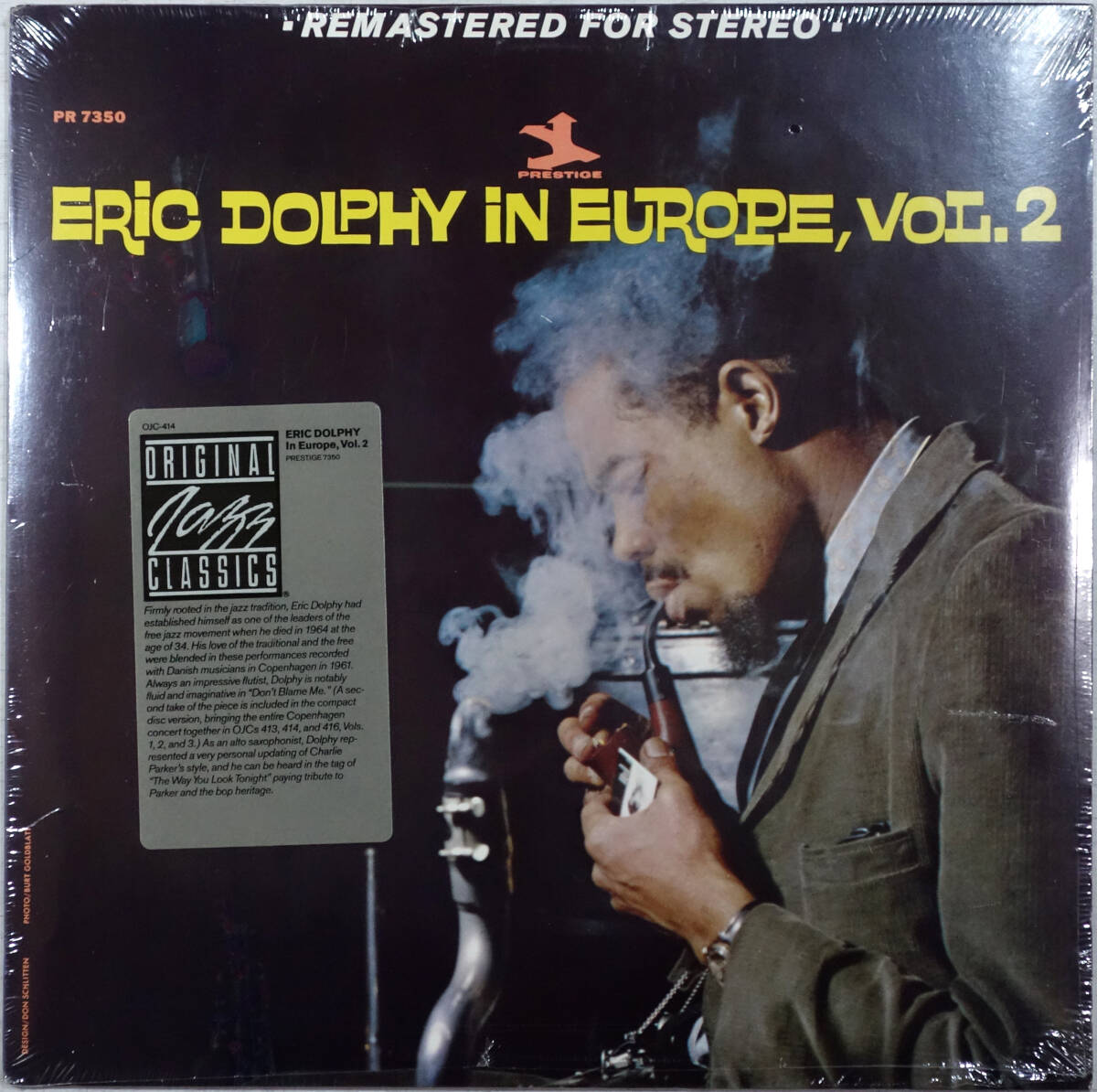 ◆ERIC DOLPHY/ERIC DOLPHY IN EUROPE, Vol.2 (US OJC LP/Sealed) -Prestige拍卖