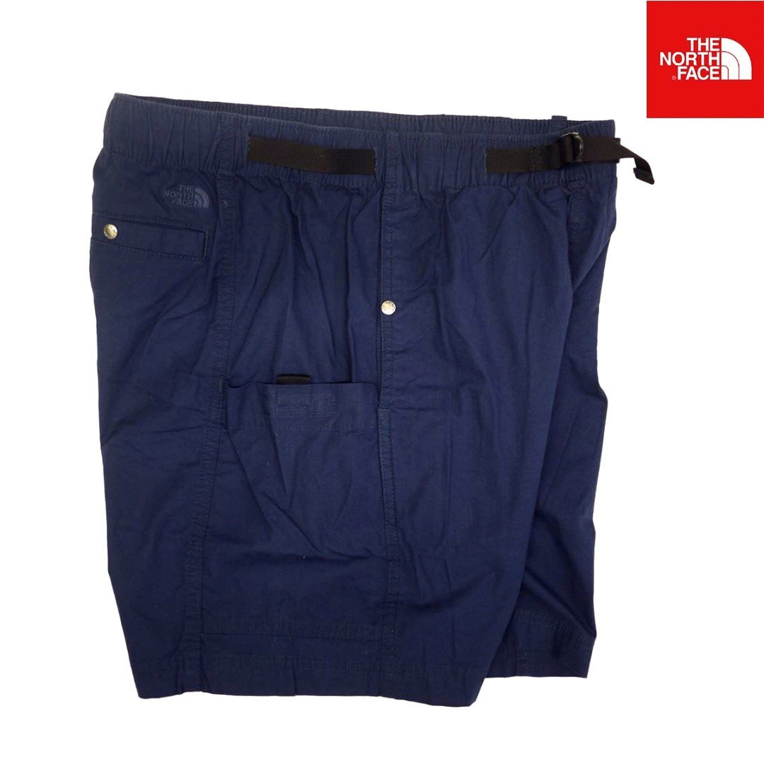 US限定新品 ノースフェイス ストレッチ リップストップ ベルト付カーゴショートパンツ S 紺 FLASHDRY/速乾THE NORTH FACE日本未発売/ka904拍卖