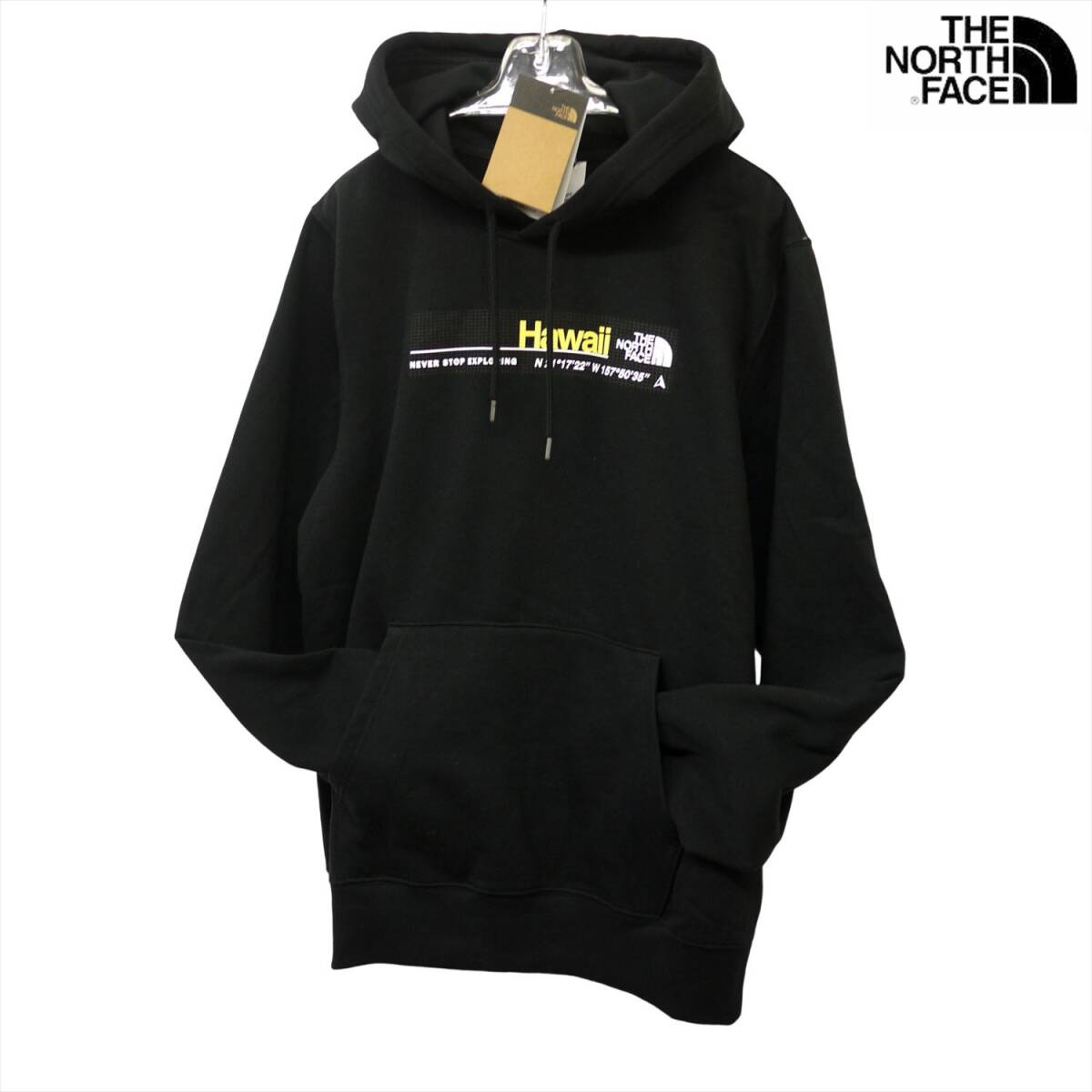 US限定新品 ノースフェイス ハーフドーム HAWAII スウェット パーカー M 黒 プルオーバー THE NORTH FACE ハワイ 男女兼用 /ba39拍卖