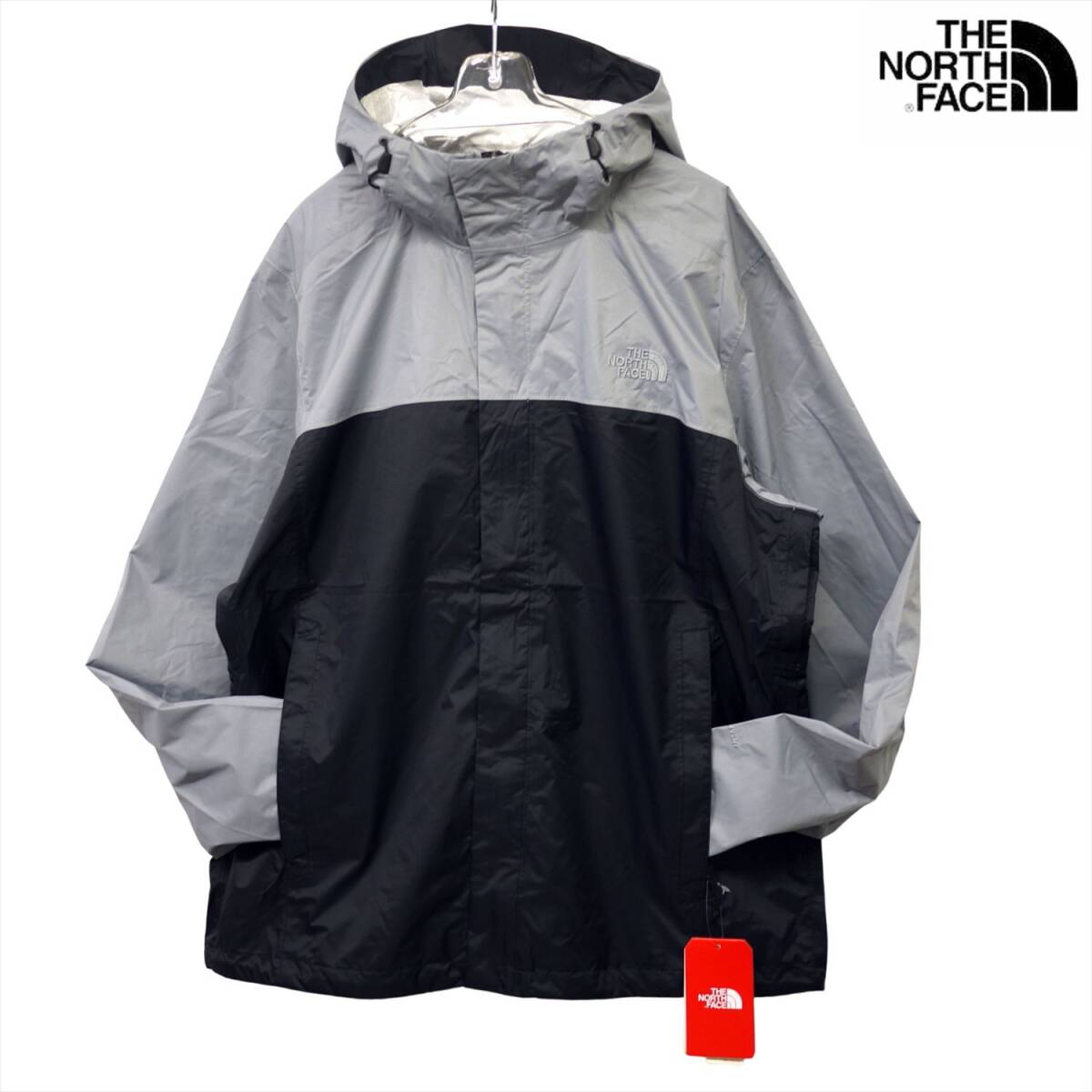 US限定 新品 ノースフェイス 防水透湿 ナイロンジャケット (S) 黒グレー THE NORTH FACE VENTURE2 マウンテンパーカー 日本未発売 /ba18拍卖