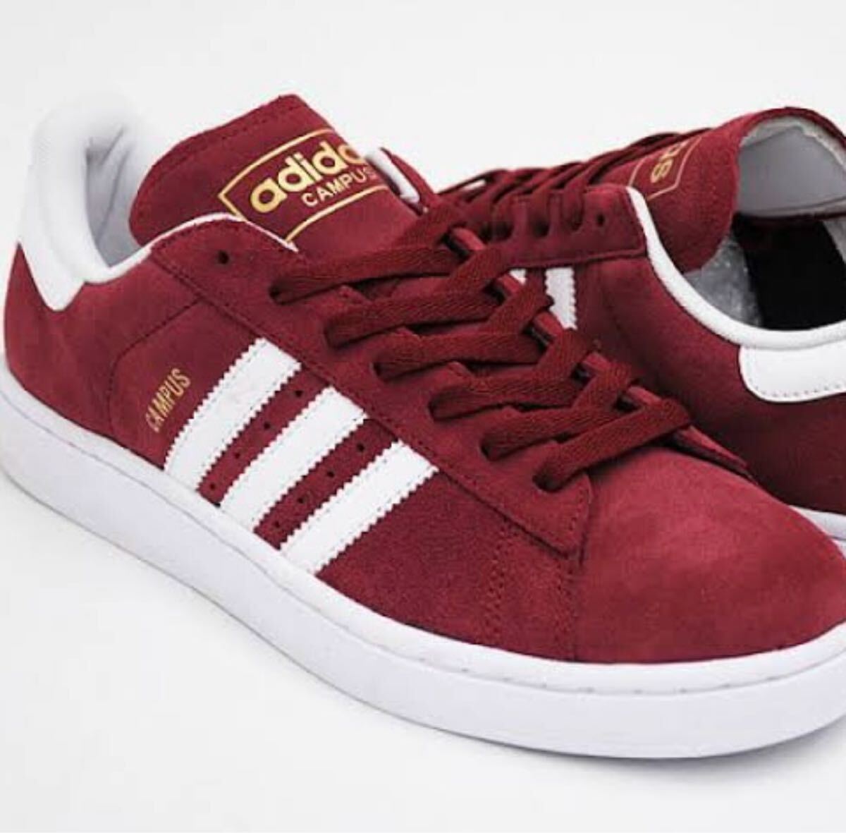 ADIDAS CAMPUS II CARDIN 28.5cm G22970 アディダス キャンパス 2 バーガンディ ボルドー US10.5 日本未発売拍卖
