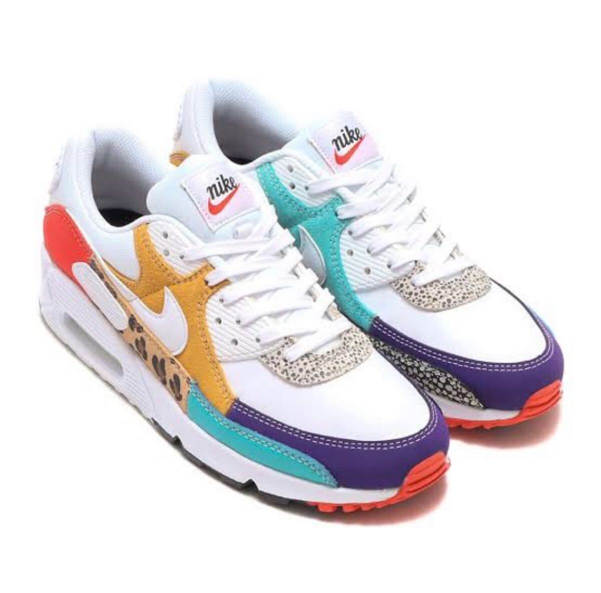 NIKE W AIR MAX 90 SE アニマル ホワイト 29cm US12 ナイキ wmns ウィメンズ エア マックス animal 28.5cm US10.5 Patchwork パッチワーク拍卖