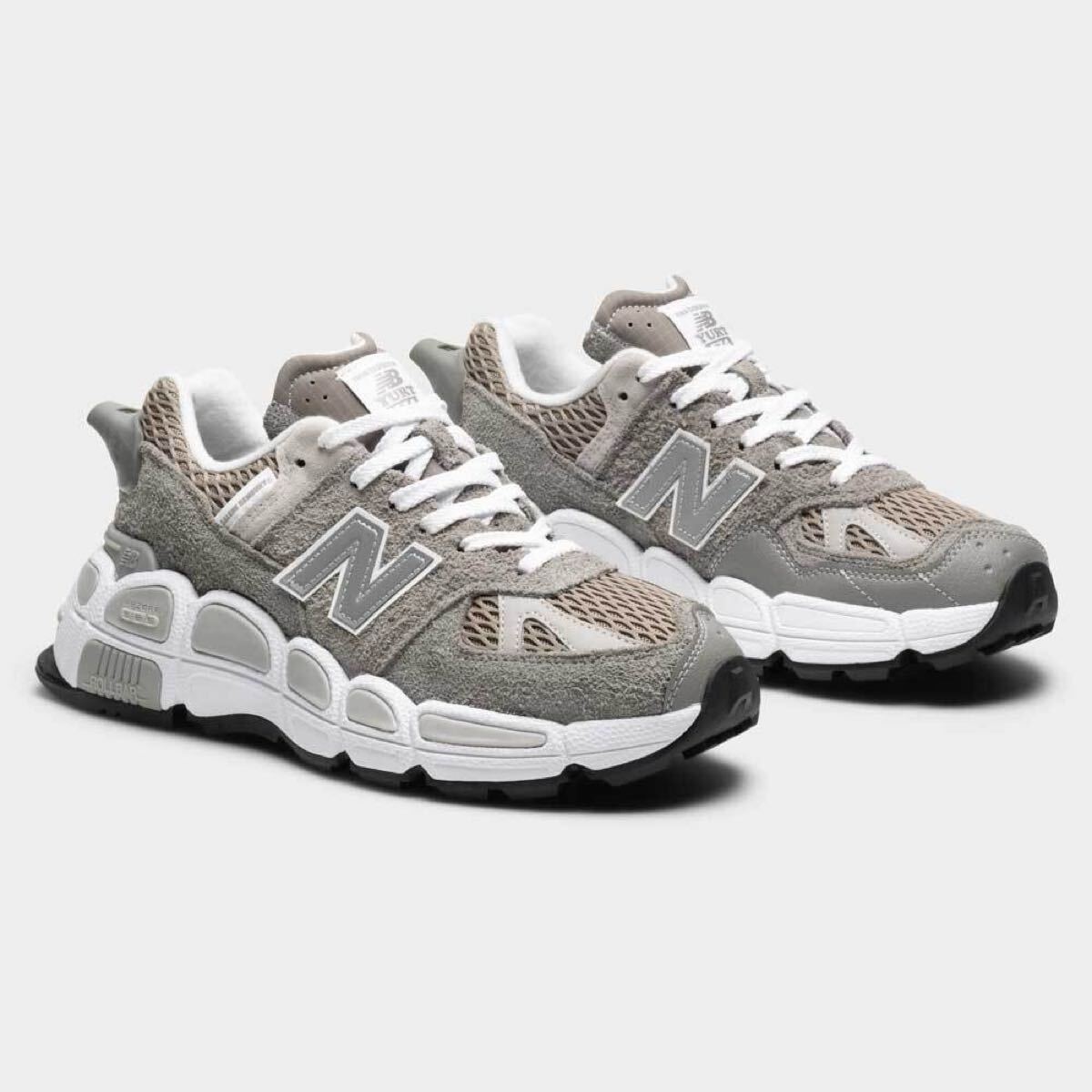 NEW BALANCE MS574YSC 28.5cm 574 Yurt Grey White Salehe Bembury ニューバランス サレへ ベンバリー US10.5 グレー MS574 YSC拍卖