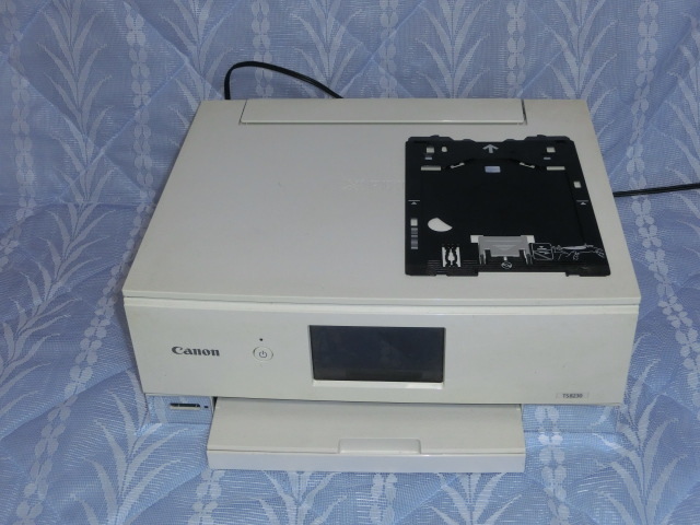 【紙詰まりエラーあり】キヤノン インクジェット複合機 PIXUS TS8230ホワイト TS9030/TS8130/TS8030 シリーズ機種拍卖
