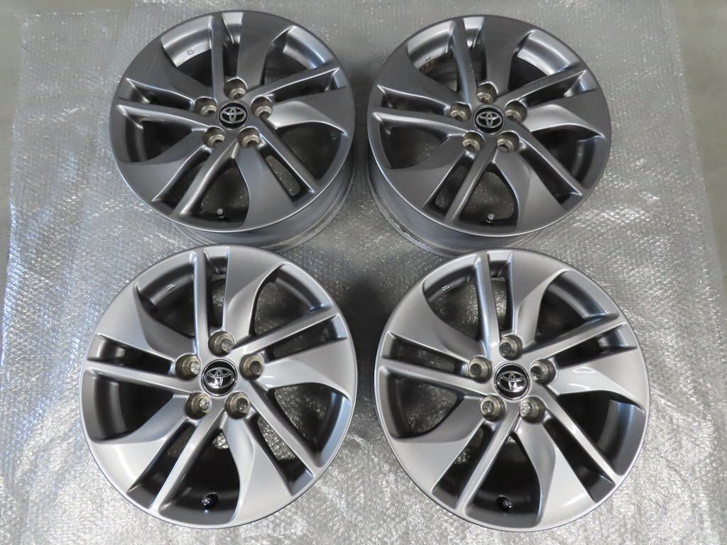 4本 トヨタ 170シエンタ ハイブリッド 純正 NSP170 5.5J+39 PCD100 5穴 15インチ拍卖