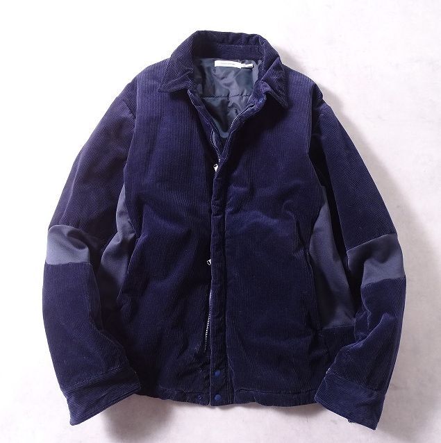 nonnative ノンネイティブ COACH PUFF JACKET コーデュロイ ジップ コーチ ジャケット CLIMASHIELD 日本製 NN-JU3808 (3) ネイビー r-561拍卖