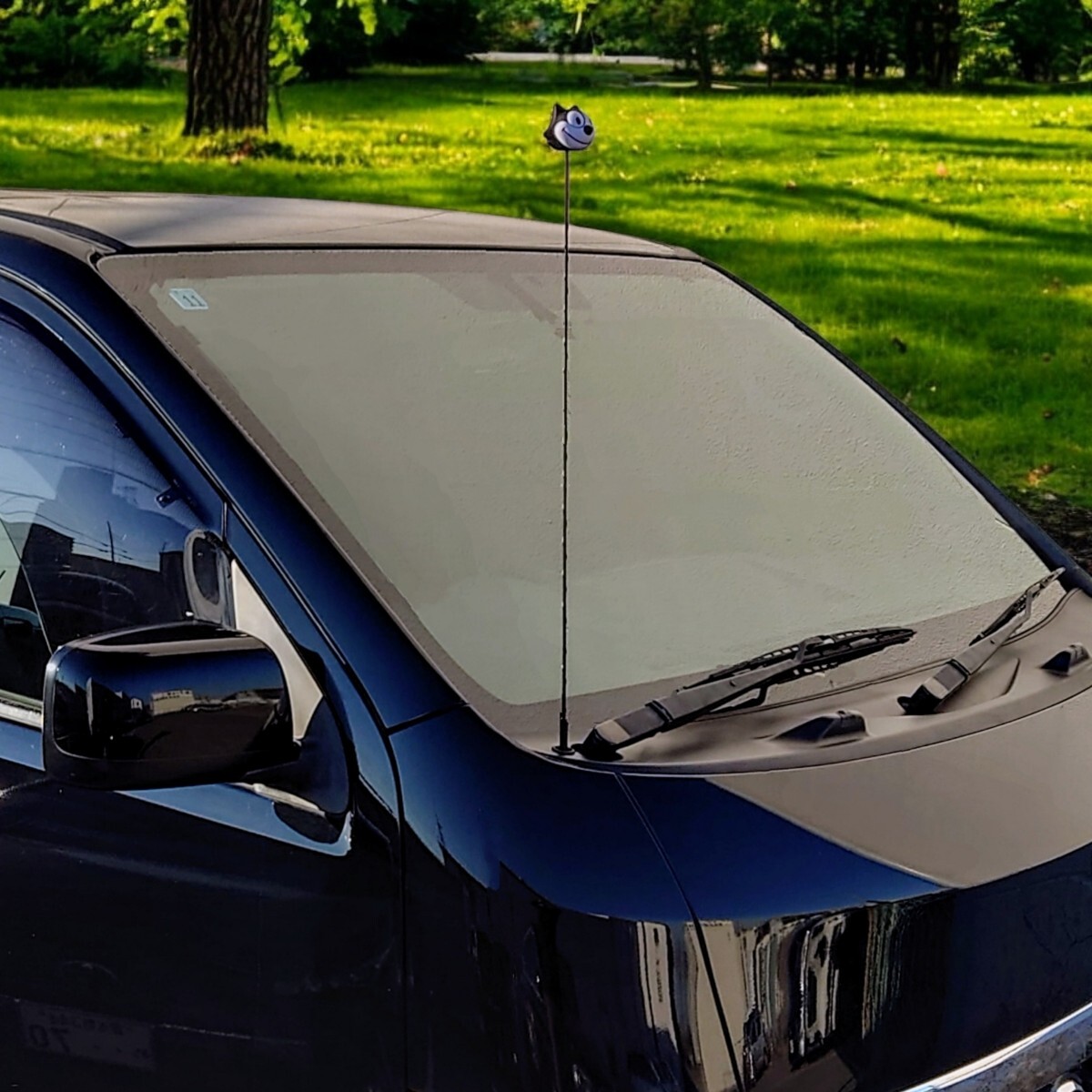 キャラバン ★右側用 USアンテナ キット★E26系 日産 NV350 ダミーアンテナ US風 カスタム アクセサリー アンテナトッパー用に CARAVAN拍卖