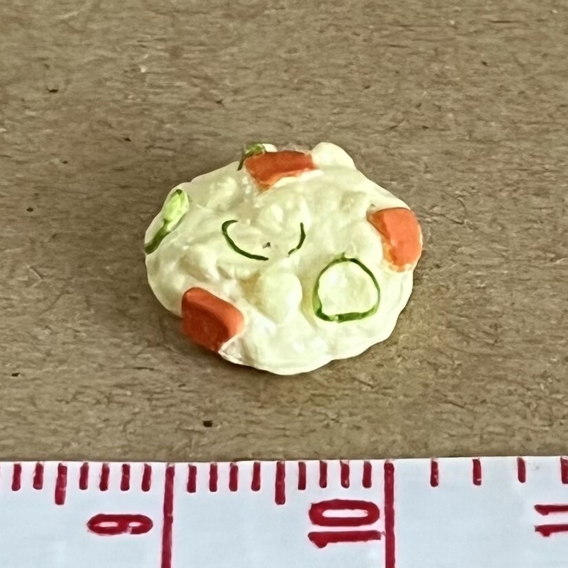 ポテトサラダ ミニチュア品 リーメント わくわくお誕生日会 ぷちサンプル拍卖