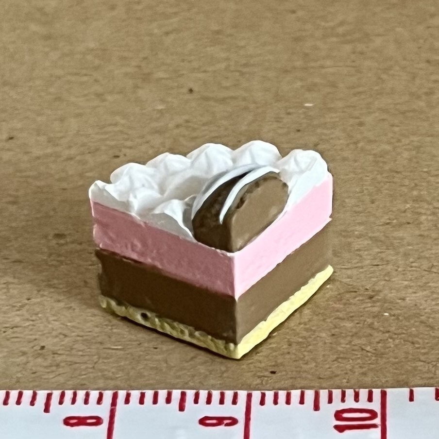 ケーキ ミニチュア品 リーメント わくわくお誕生日会 ぷちサンプル ①拍卖