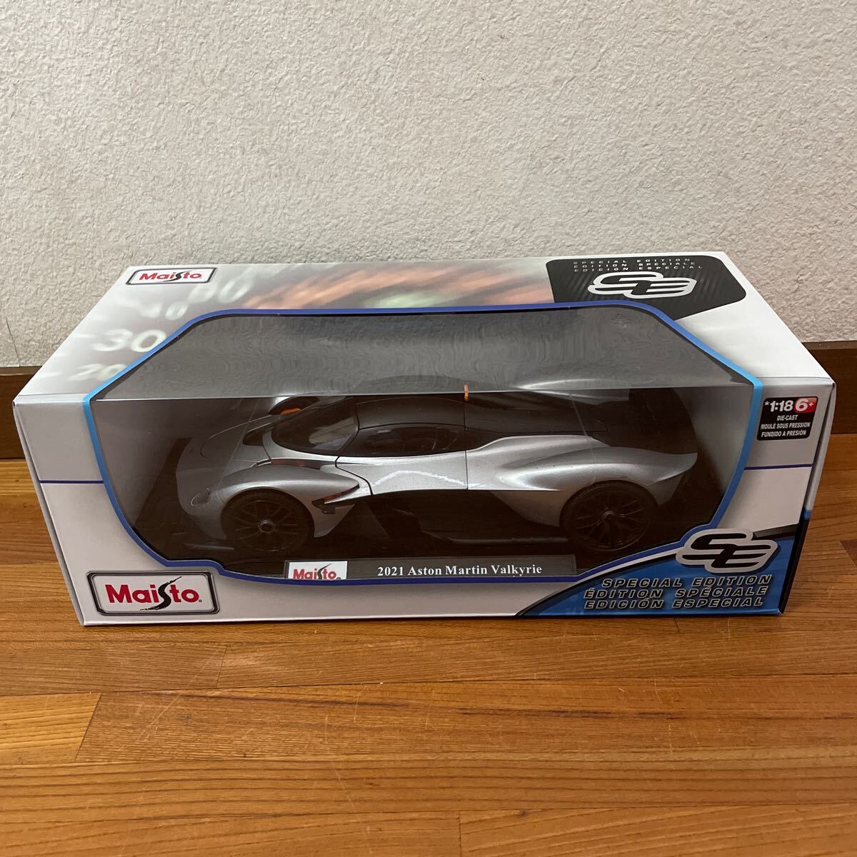【送料無料★新品未開封】 Maisto 1/18 2021 Aston Martin Valkyrie マイスト スペシャルエディション bmw ミニカー Ferrari Lamborghini拍卖