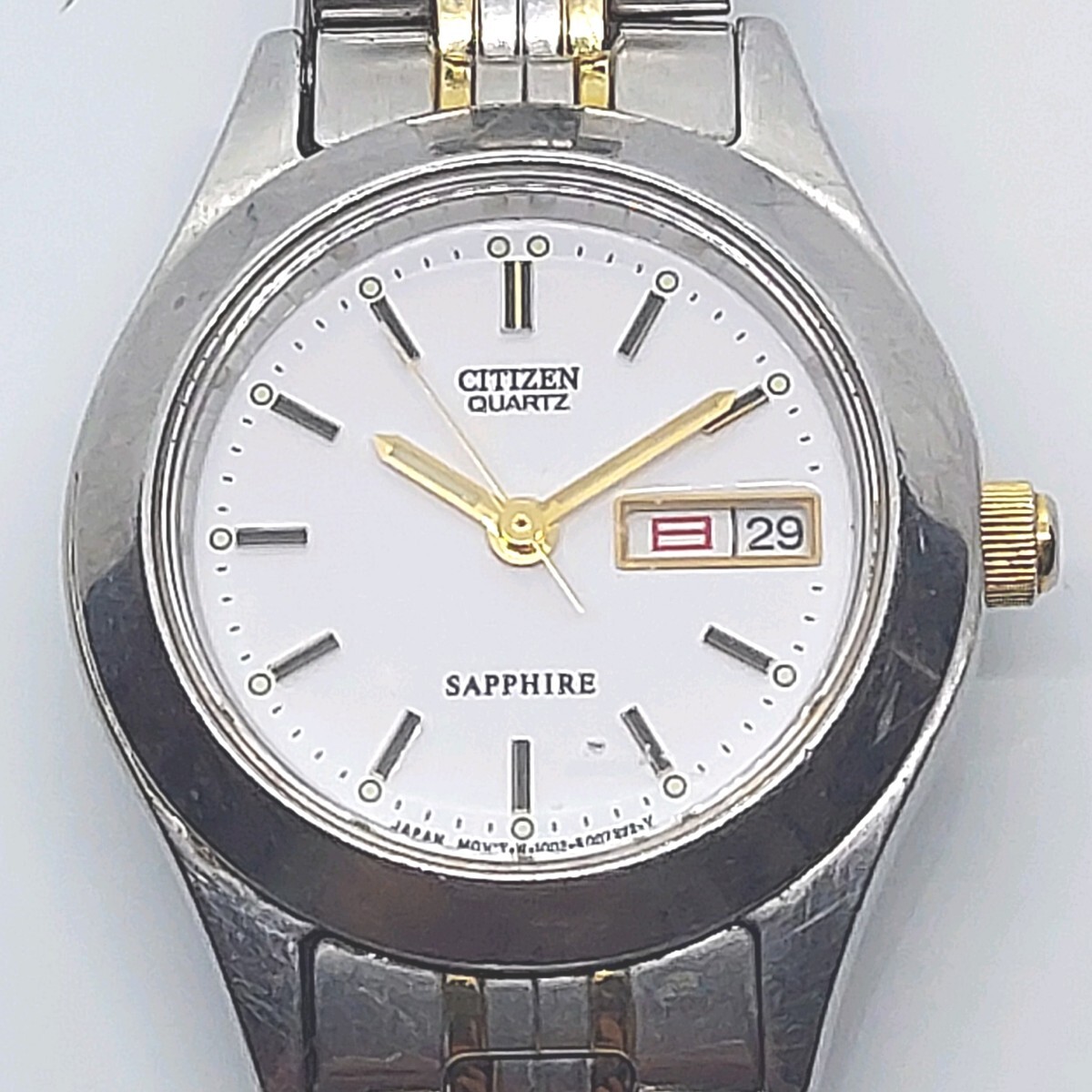 【L71】シチズン 腕時計 QZ 690246 1002-R000527 CITIZEN SAPPHIRE拍卖