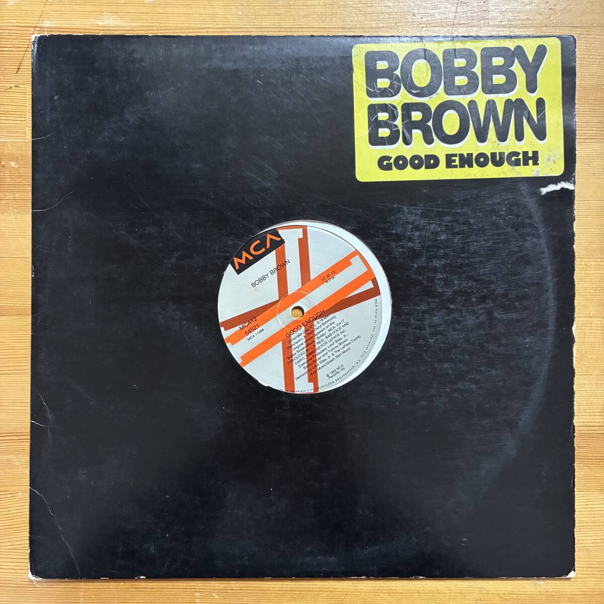 BOBBY BROWN GOOD ENOUGH 12インチ シングル拍卖
