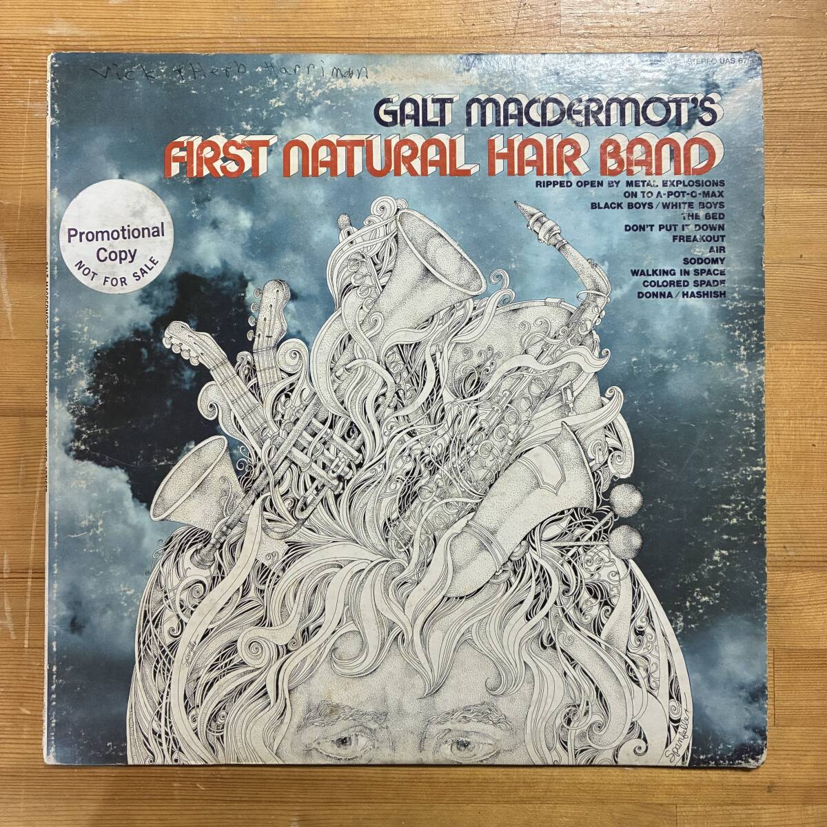 GALT MACDERMOT'S FIRST NATURAL HAIR BAND LP拍卖