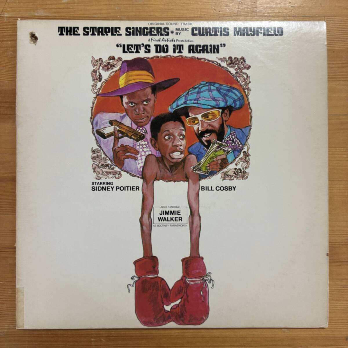 THE STAPLE SINGERS LET'S DO IT AGAIN LP拍卖