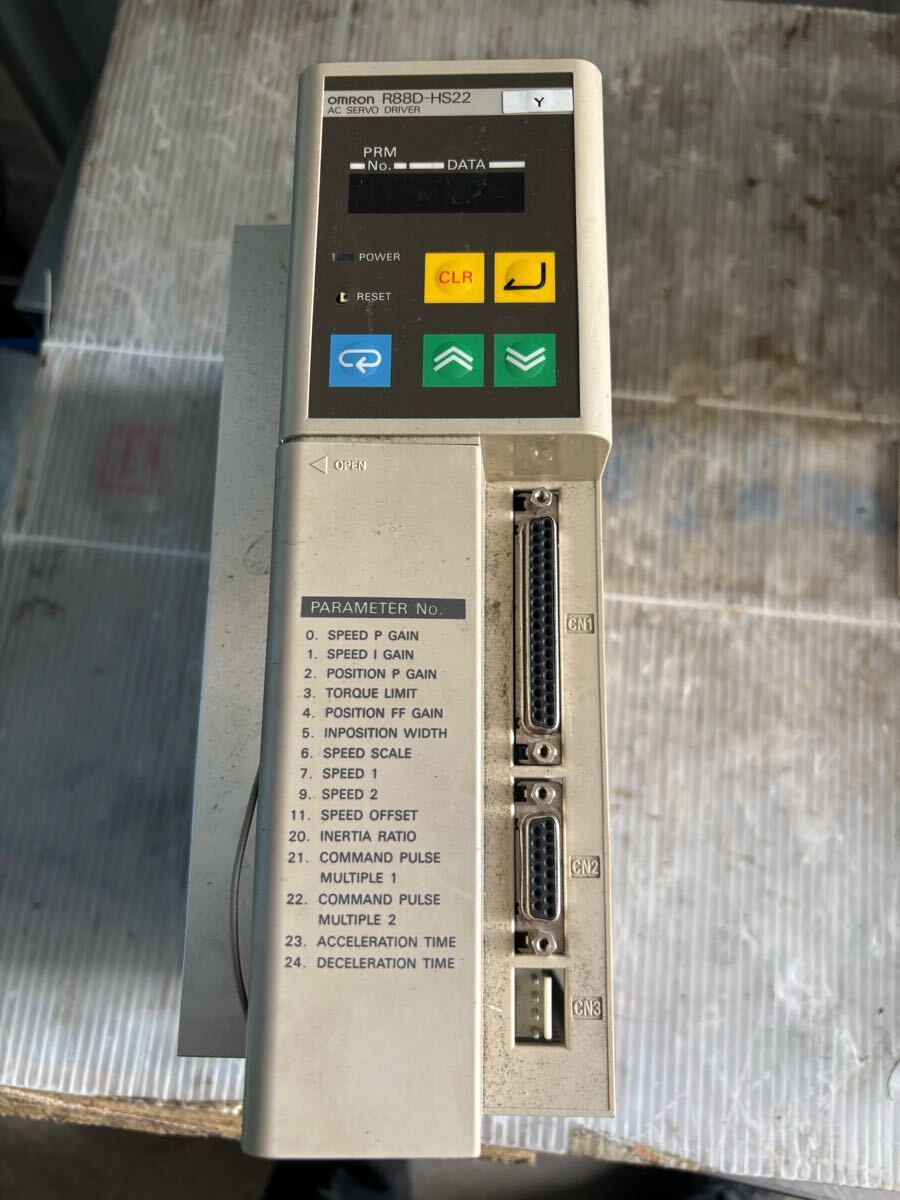 ff1336 OMRON サーボアンプ R88D-HS22 中古現状品拍卖