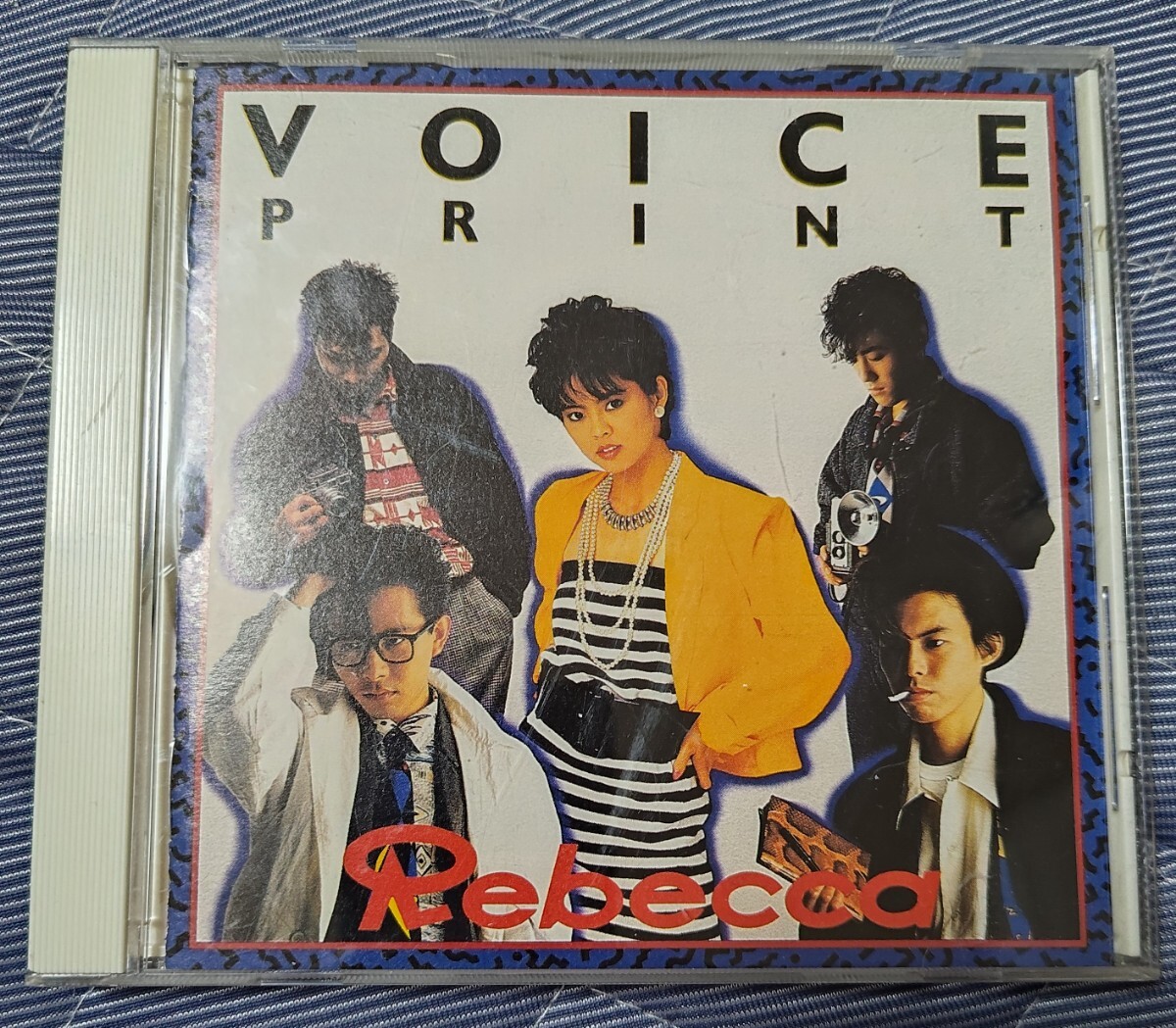 レベッカ ヴォイス・プリント 廃盤国内盤中古CD VOICE PRINT Rebecca ノッコ nokko 木暮武彦 シャケ SRCL1995 2300円盤拍卖