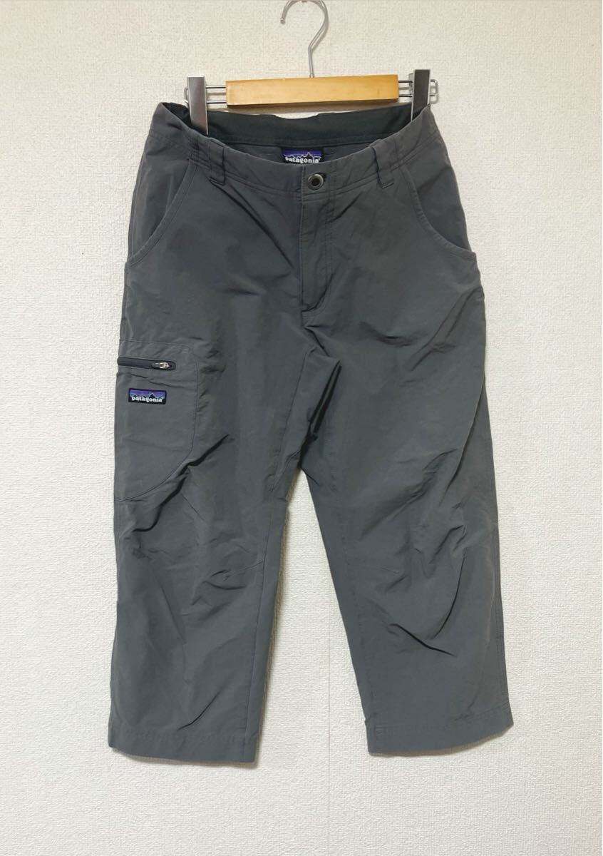 Patagonia パタゴニア ロックガイド カプリパンツ 7分丈パンツ ナイロン ストレッチ グレー 2012SP拍卖