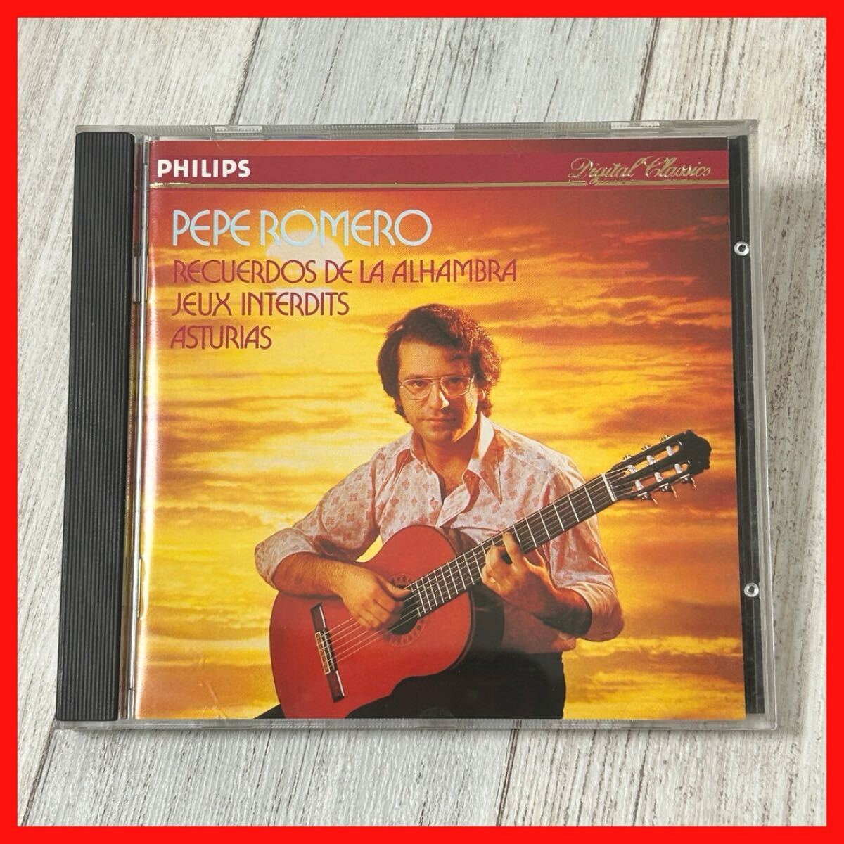 【SC09】CD Pepe Romero Famous Spanish Guitar Music 禁じられた遊び ギター名曲集 ロメロ ペペ拍卖