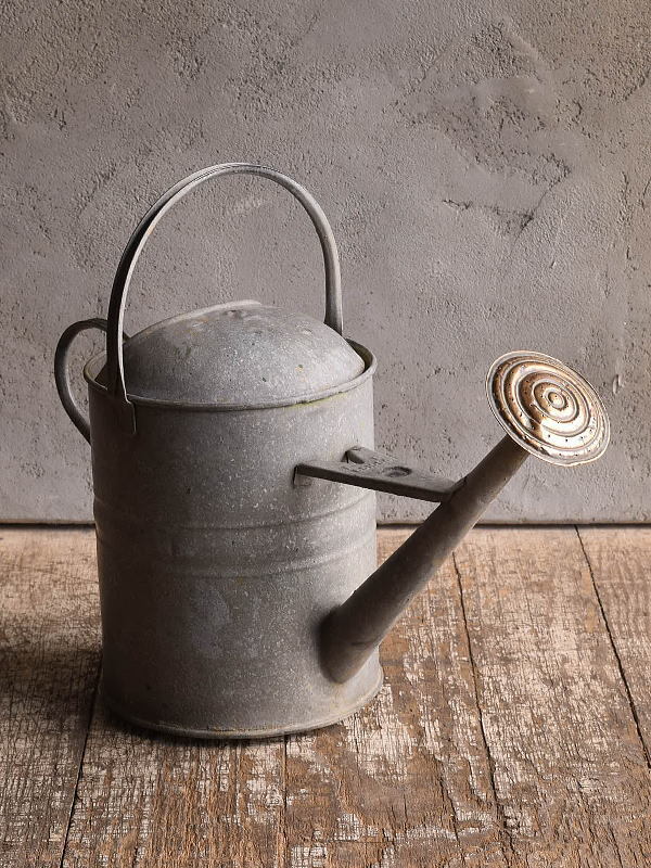イギリス アンティーク ブリキ製 ジョウロ ガーデニング 13067拍卖
