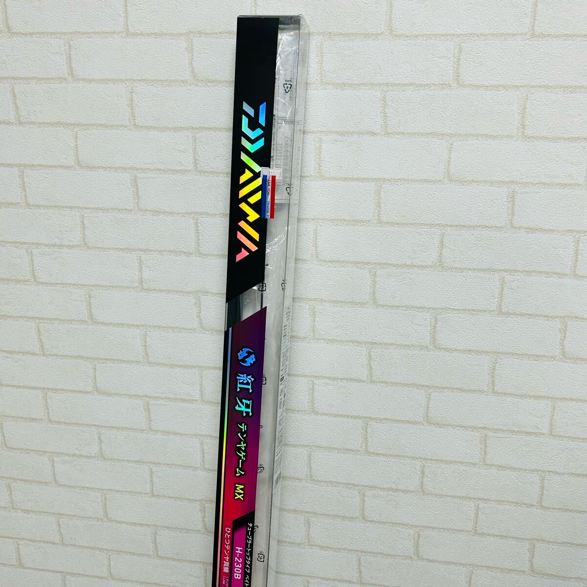 【未使用】 DAIWA ダイワ 紅牙 テンヤゲーム MX H-230B・R チューブラトップタイプ ベイトモデル タイラバ ロッド拍卖